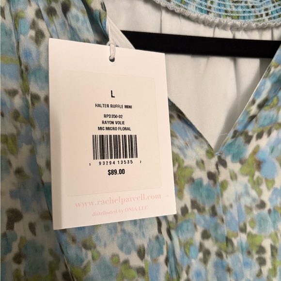 Rachel Parcell Blue Floral Dress - Picture 3 of 4